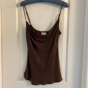 Aritzia Wilfred Allusion Silk Camisole